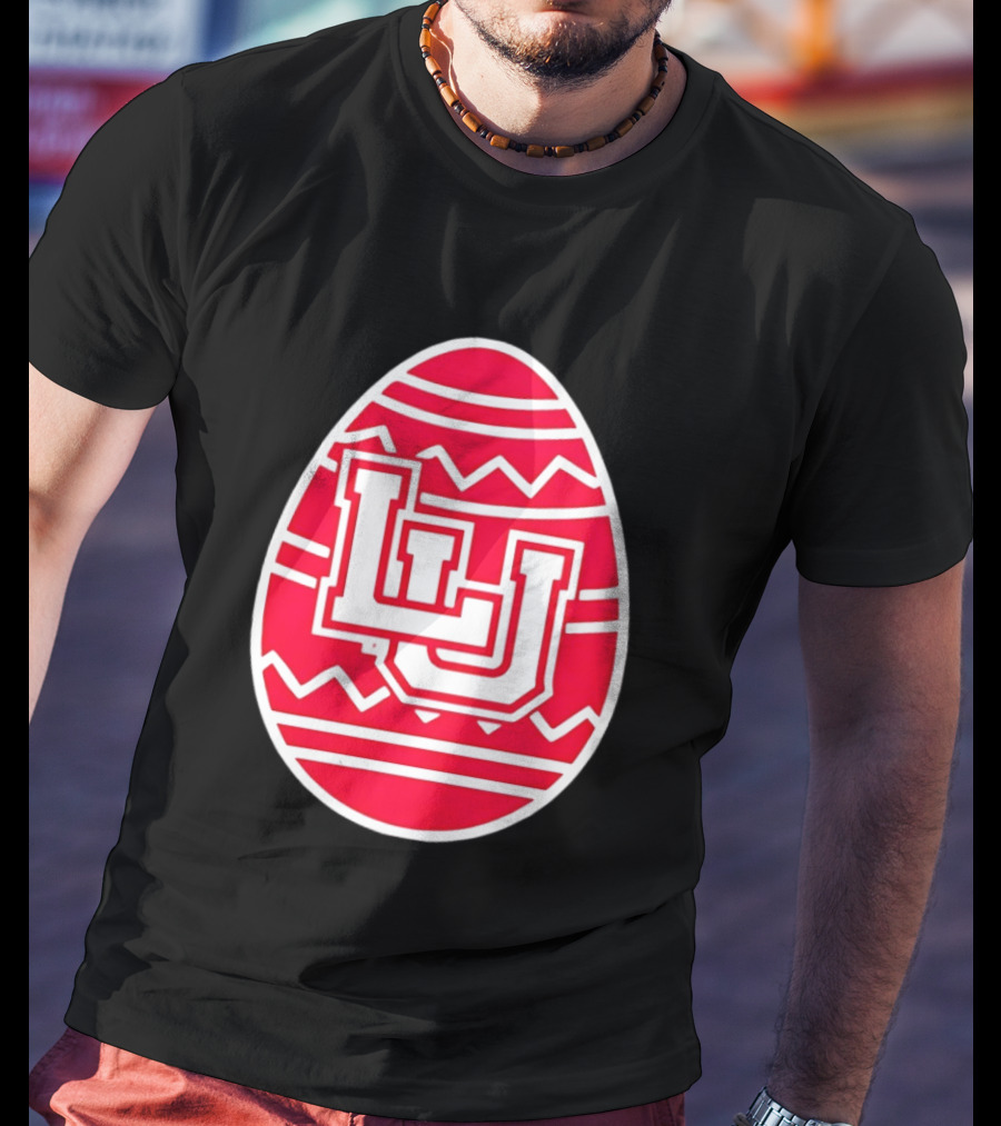 Liberty Union LU Easter Egg Red And White T-Shirt