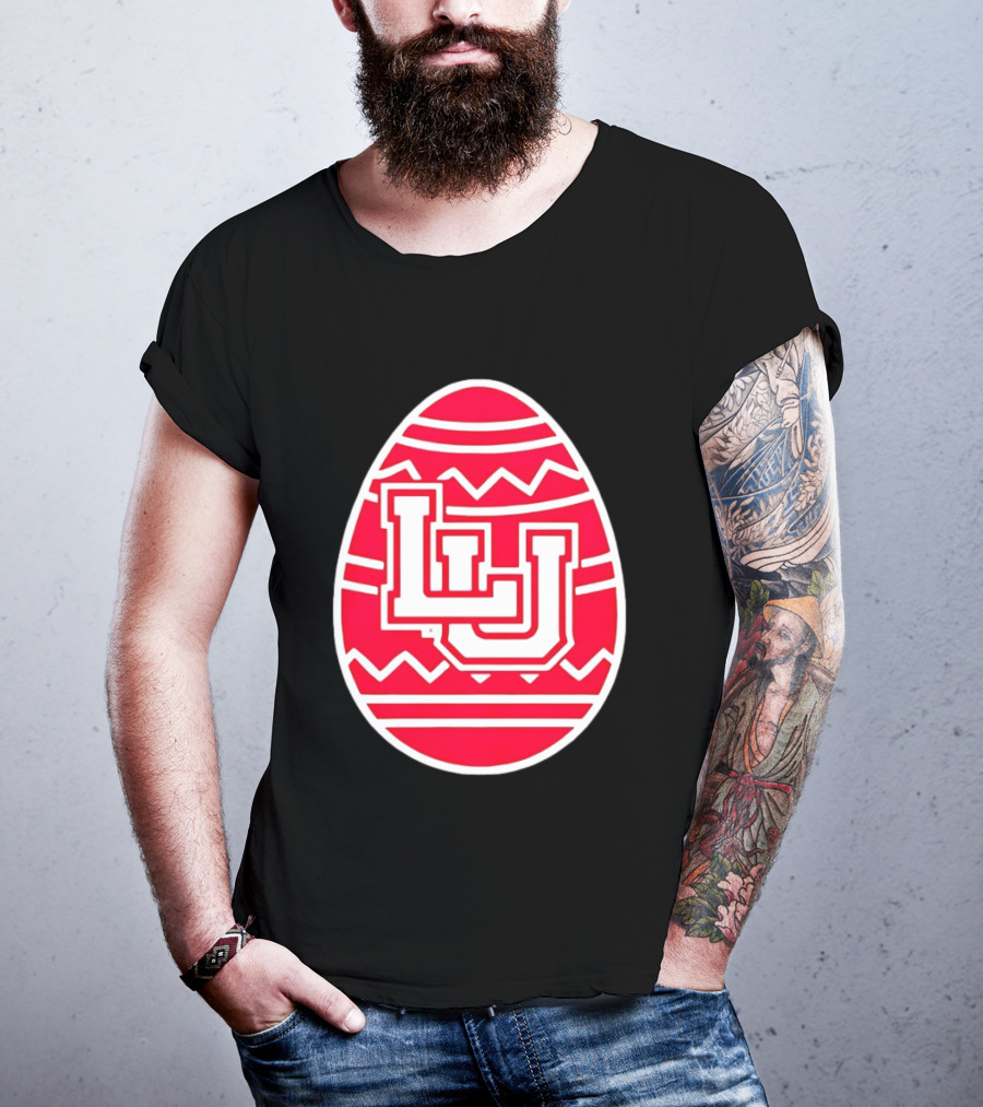 Liberty Union LU Easter Egg Red And White T-Shirt