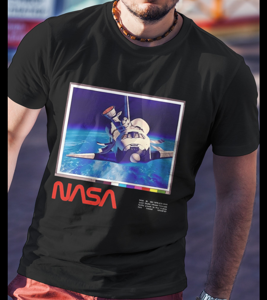 Space Shuttle In Orbit NASA T-Shirt