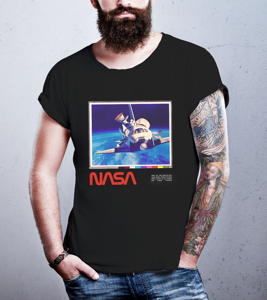 Space Shuttle In Orbit NASA T-Shirt