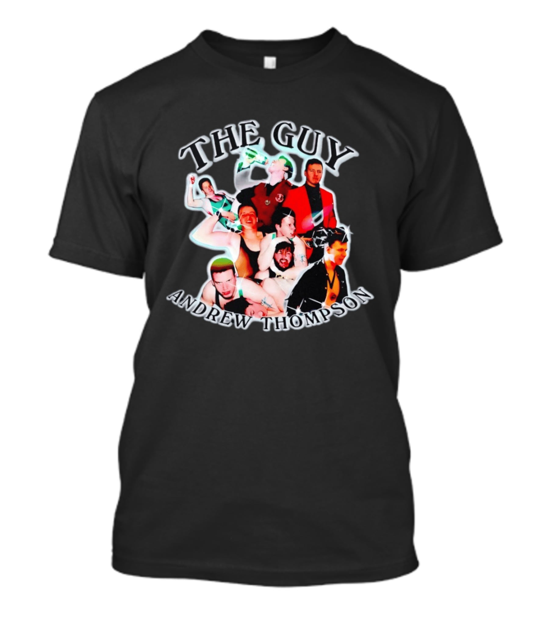 Andrew Thompson The Guy Birthday Celebration Collage T-Shirt