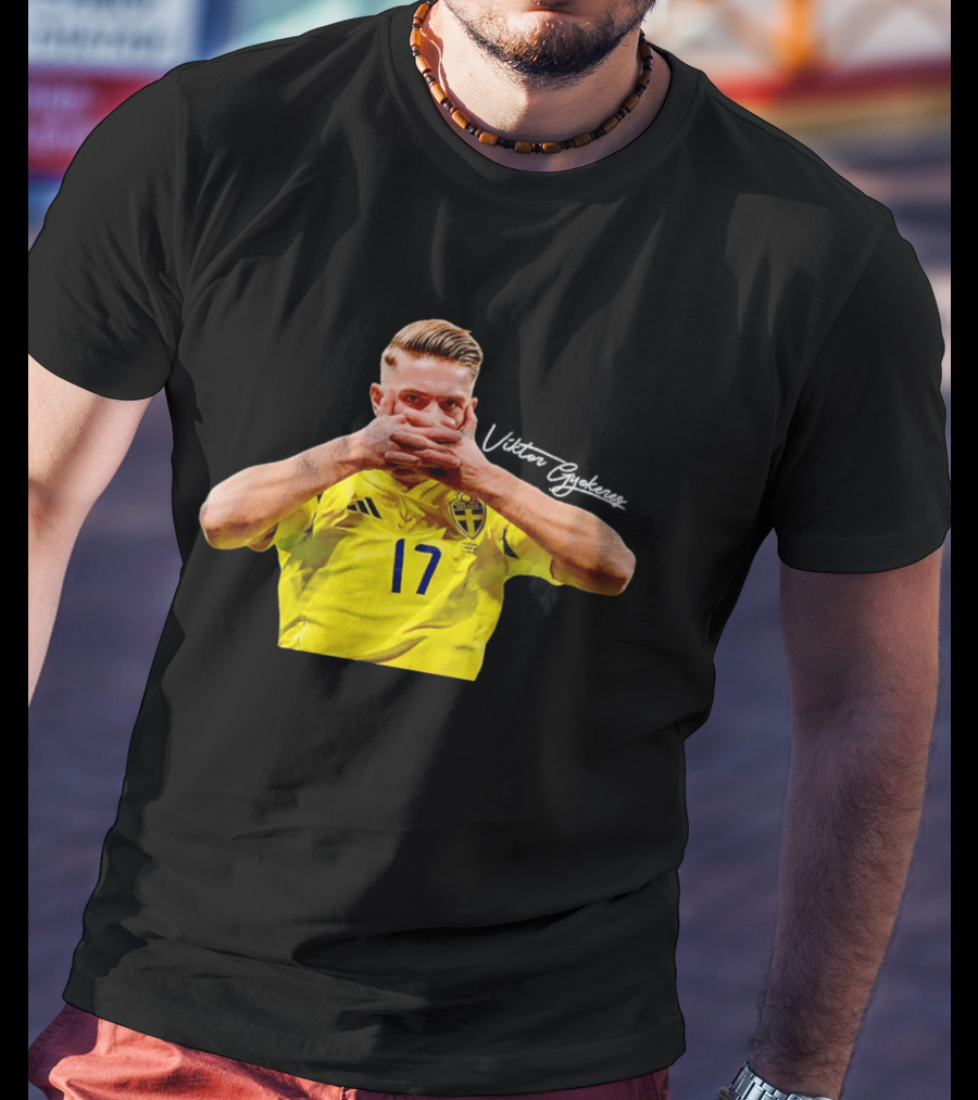 Viktor Gyokeres Sweden Soccer Jersey 17 T-Shirt