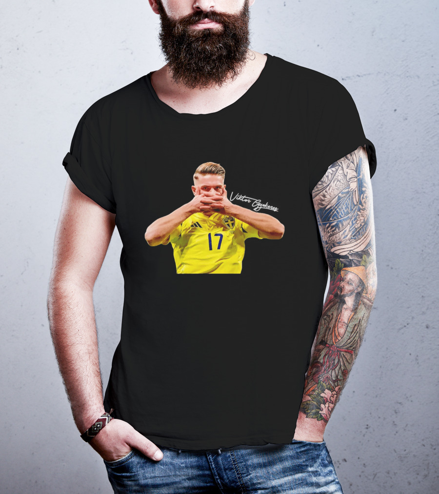 Viktor Gyokeres Sweden Soccer Jersey 17 T-Shirt