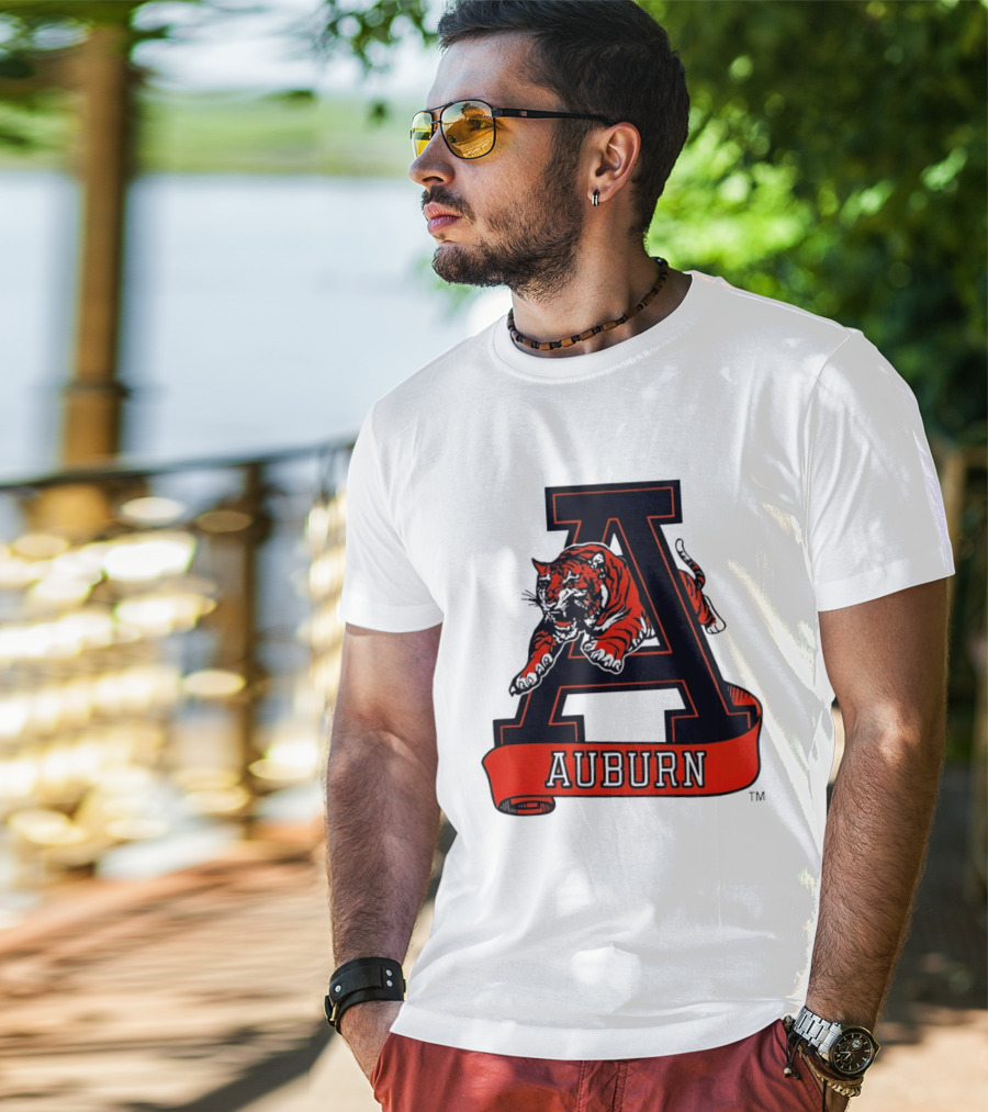 Auburn Tigers Auburn University Basketball NBA Team Spirit Tiger T-Shirt