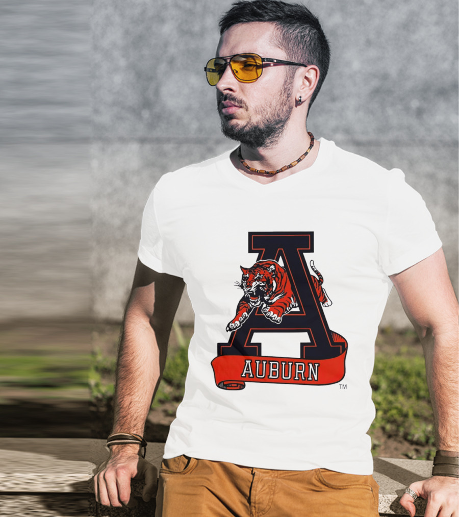 Auburn Tigers Auburn University Basketball NBA Team Spirit Tiger T-Shirt