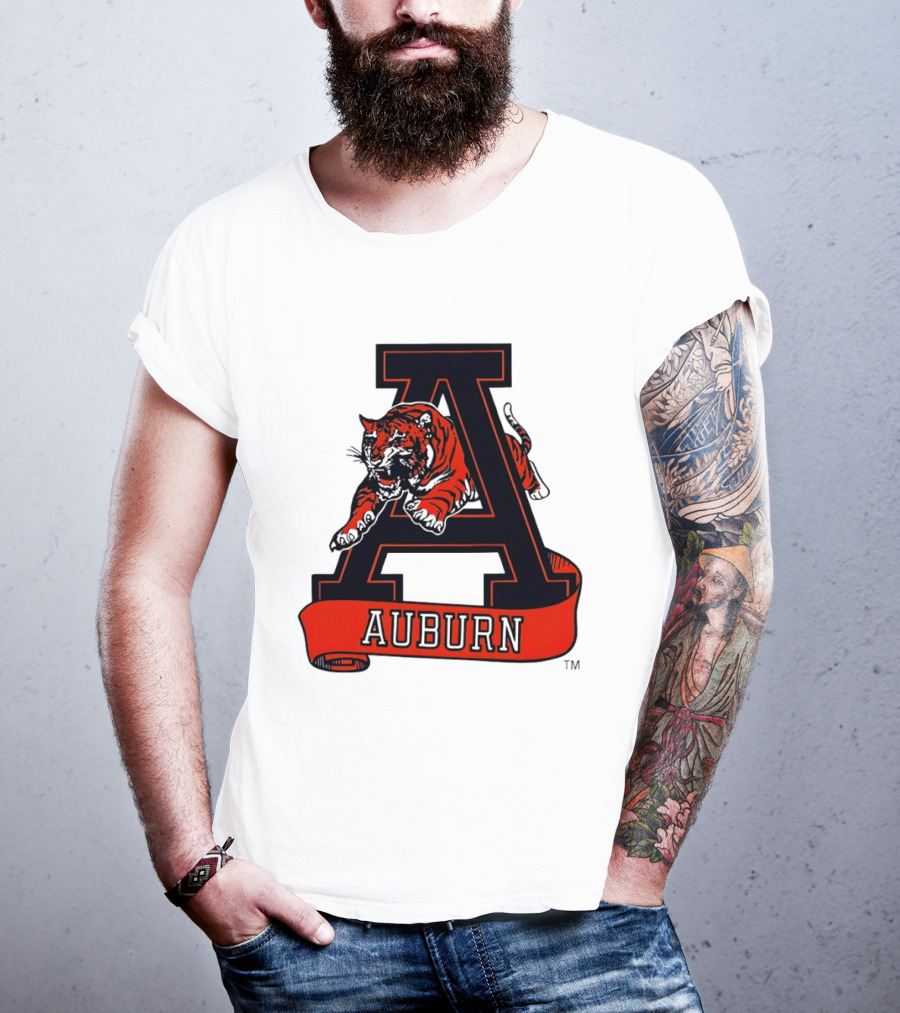 Auburn Tigers Auburn University Basketball NBA Team Spirit Tiger T-Shirt