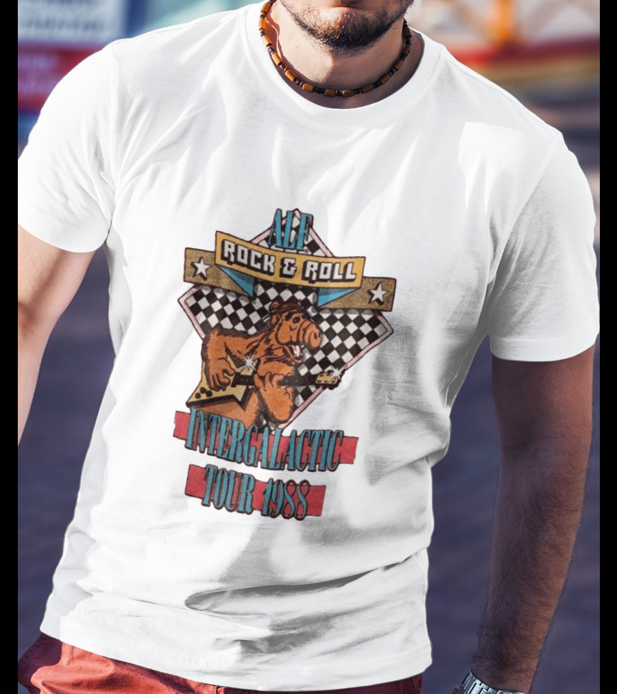 ALF Rock And Roll Intergalactic Tour 1988 T-Shirt