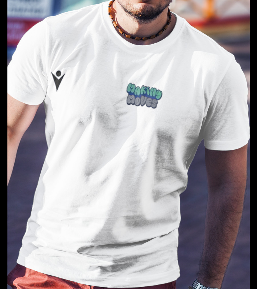 Scottish Rugby Macron Making Moves 2 Sides T-Shirt