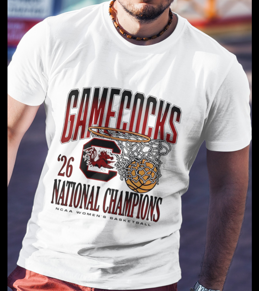 Gamecocks 2026 National Champions NCAA Women's Basketball T-Shirt