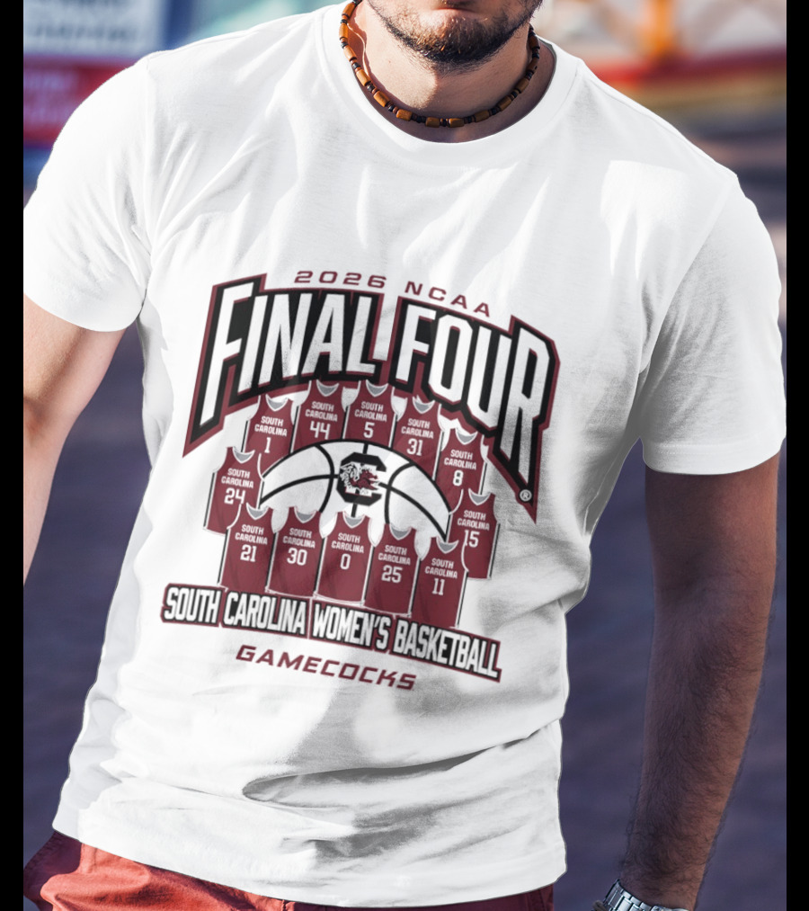 2026 NCAA Final Four South Carolina Gamecocks Women's Basketball T-Shirt