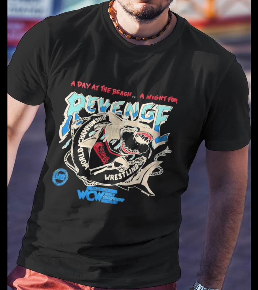 WCW 1997 Bash At The Beach Revenge Wrestling T-Shirt