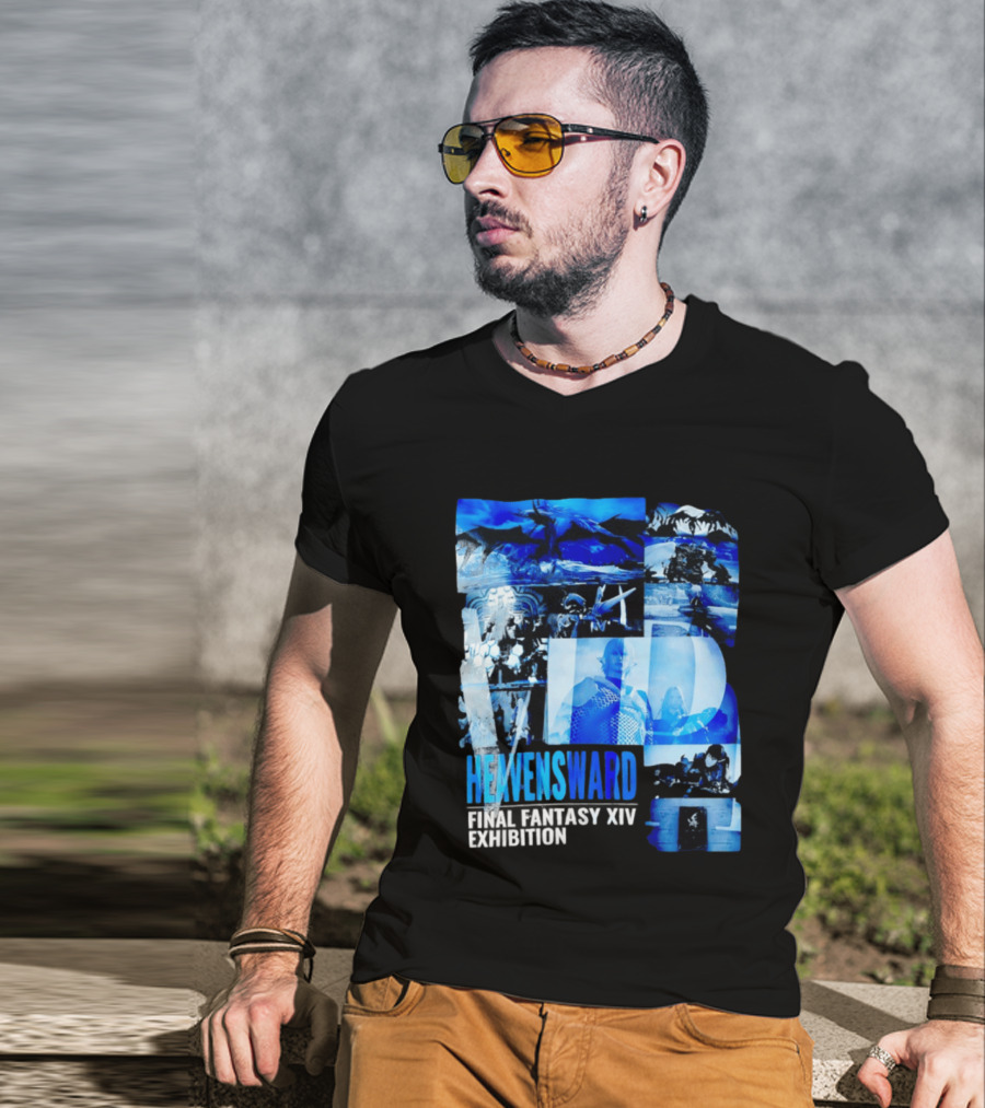 Heavensward Final Fantasy XIV Exhibition Collage T-Shirt