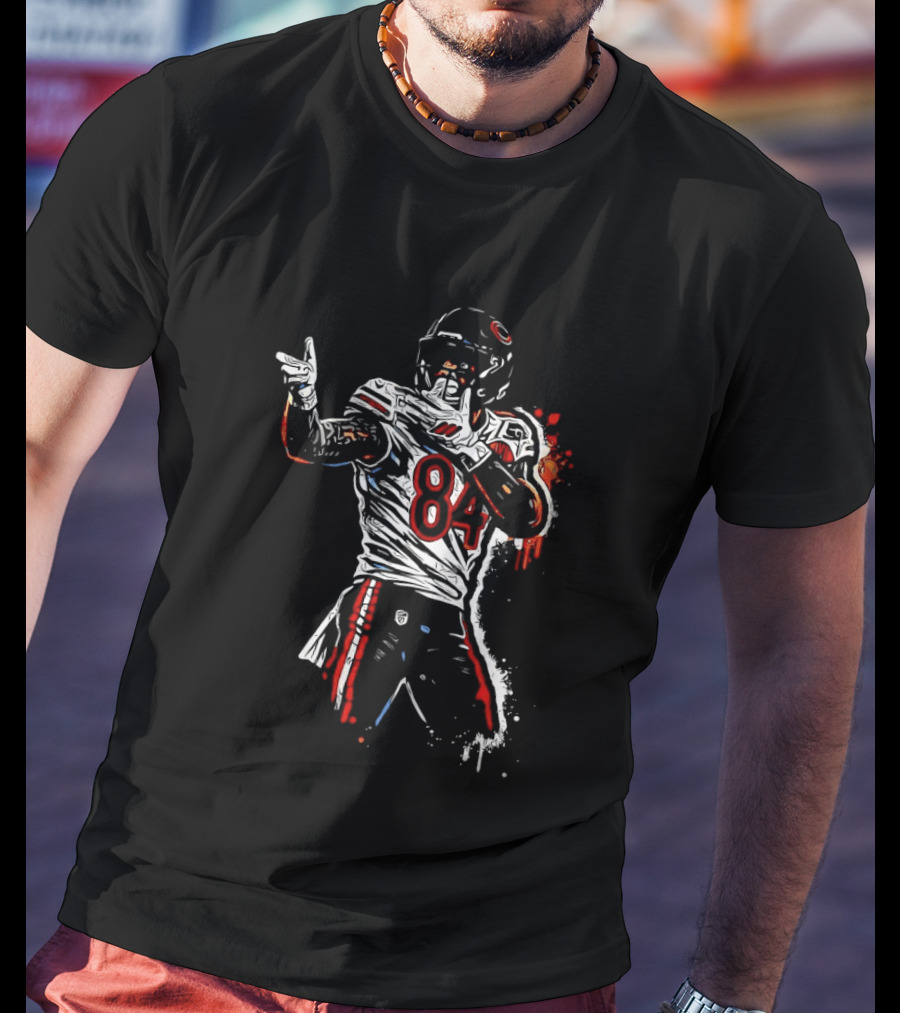 Chicago Bears Player 84 Colston Loveland Football T-Shirt
