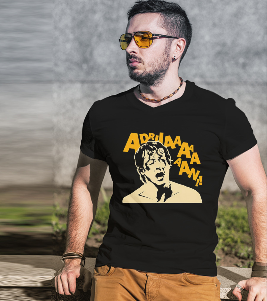Rocky Balboa Adrian Yelling Iconic Movie Scene T-Shirt