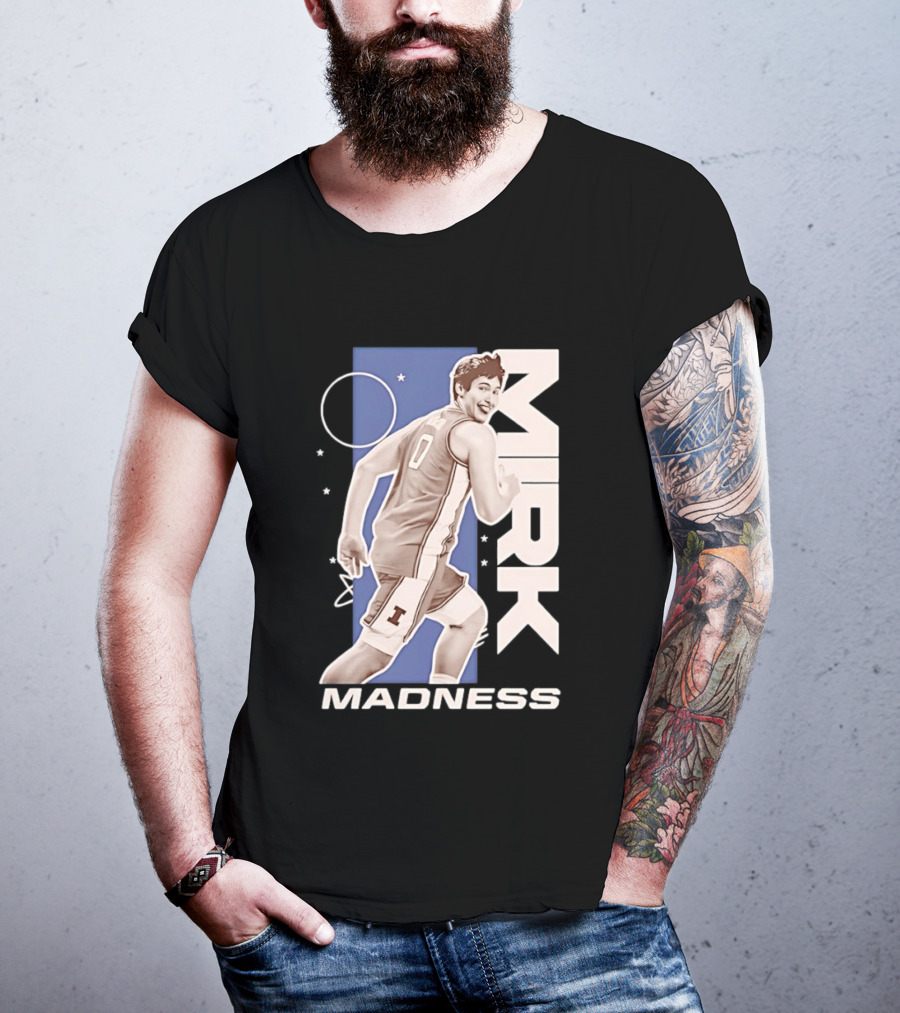 Mirk Madness Illinois Fighting Illini Basketball David Mirkovic T-Shirt