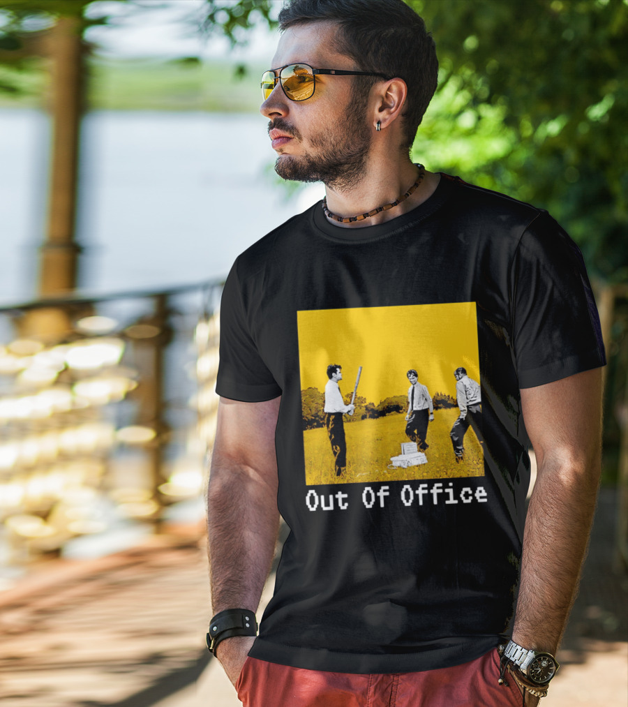 Out Of Office Space 1999 Printer Destruction Scene T-Shirt