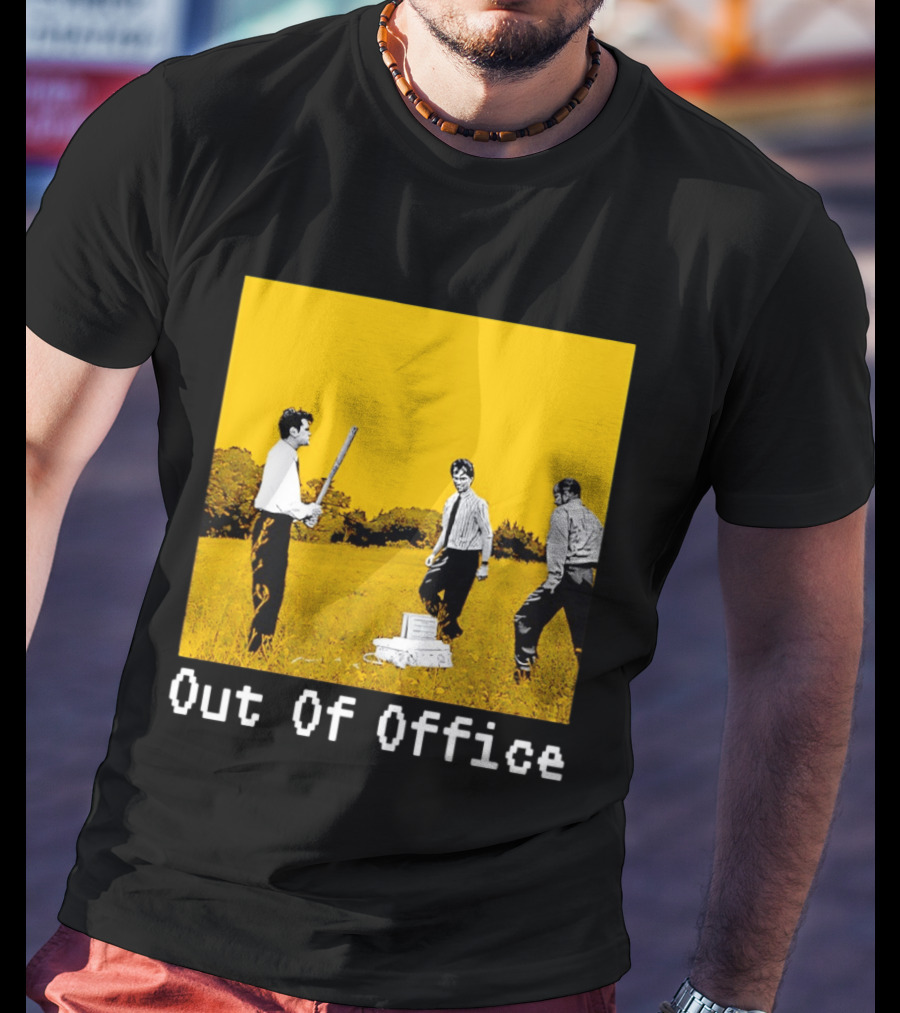 Out Of Office Space 1999 Printer Destruction Scene T-Shirt