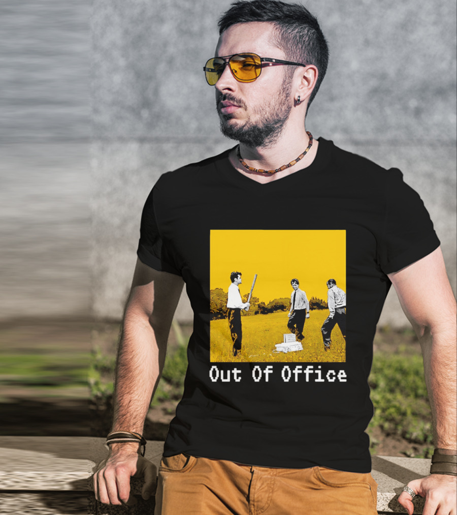 Out Of Office Space 1999 Printer Destruction Scene T-Shirt