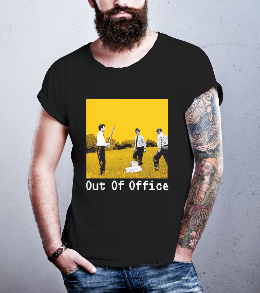 Out Of Office Space 1999 Printer Destruction Scene T-Shirt