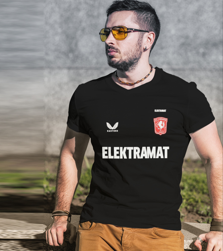 FC Twente 1965 Elektramat Castore T-Shirt