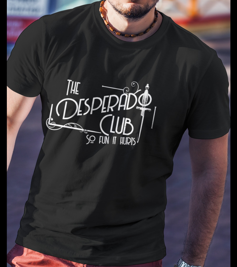 The Desperado Club So Fun It Hurts Dungeon Crawler Carl Sword T-Shirt