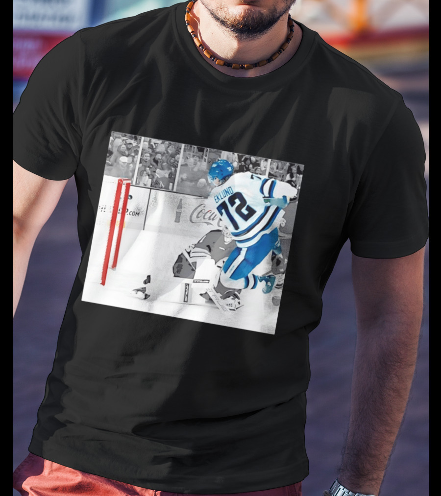 William Eklund 72 Air Eklund Great Goal Hockey T-Shirt