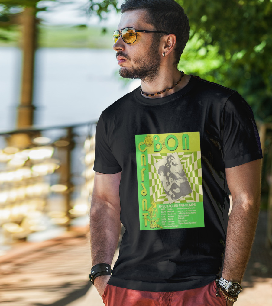Bon Enfant Spectacles Printemps 2026 Tour Verdun Montréal Sherbrooke Warwick Toronto Gatineau Lavaltire T-Shirt