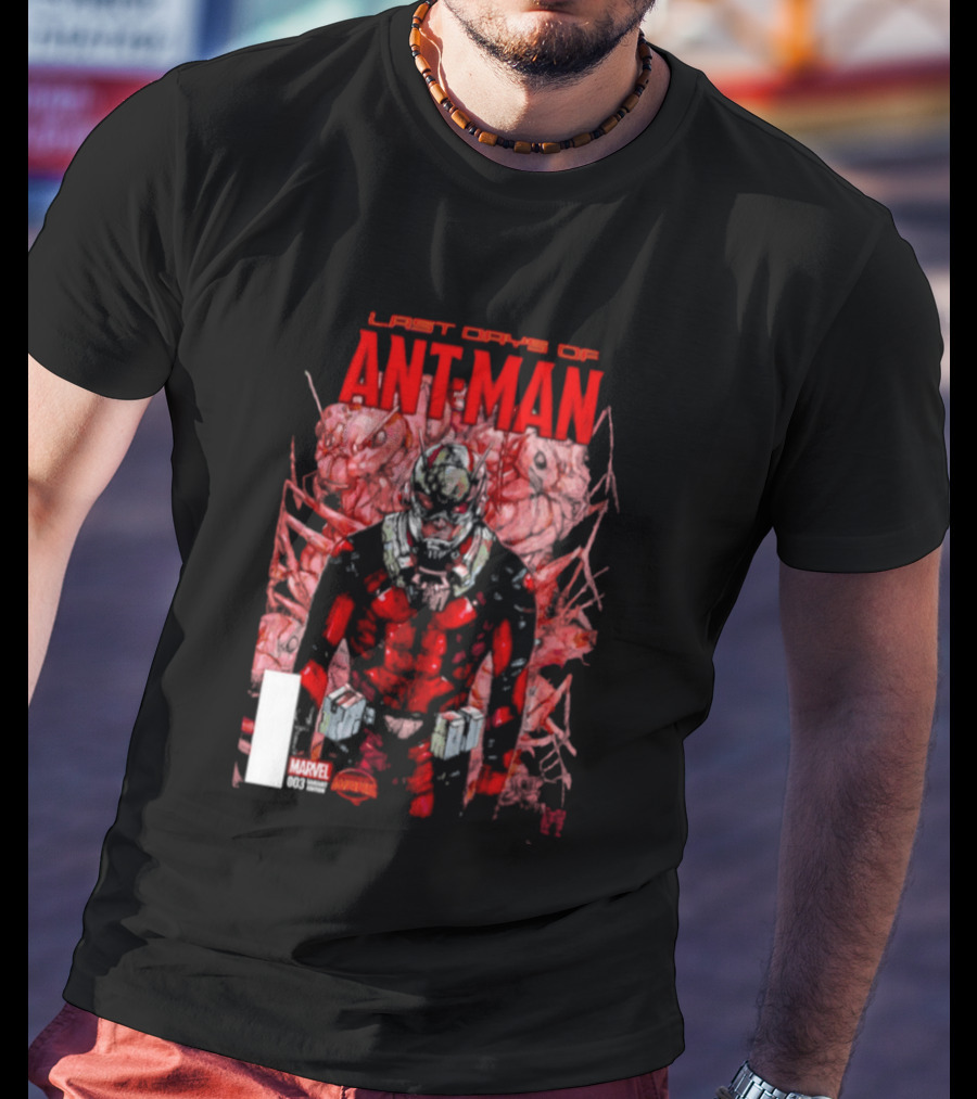 Last Days Of Ant Man Marvel Comic Cover T-Shirt