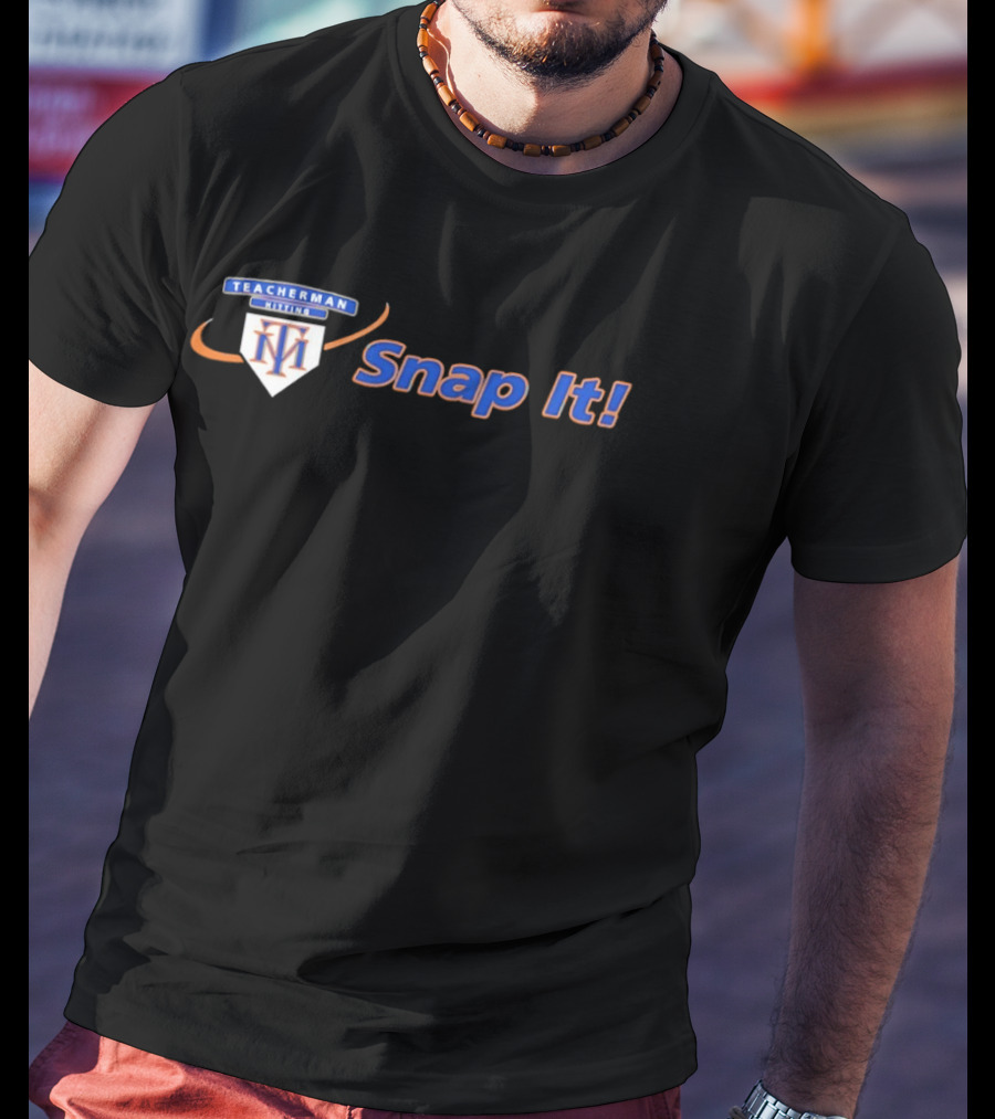 Teacherman Hitting MN Snap It Baseball Training T-Shirt
