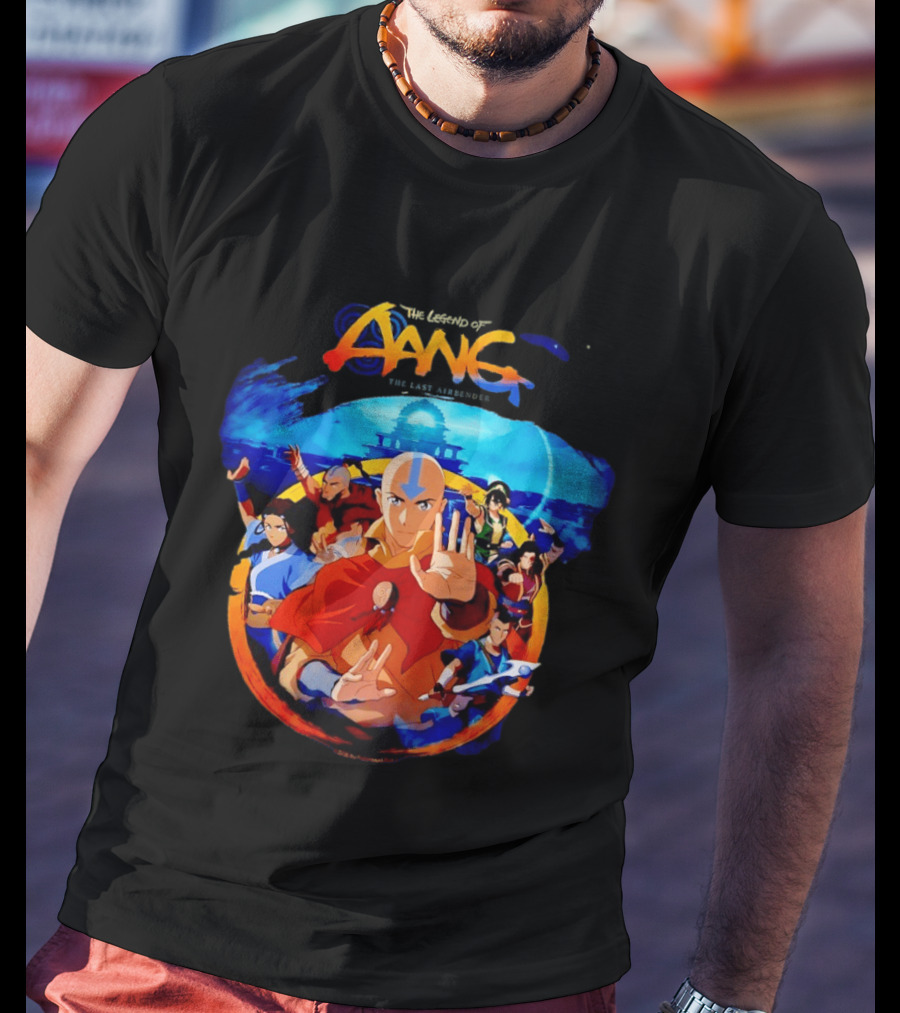 The Legend Of Aang The Last Airbender Team Avatar T-Shirt