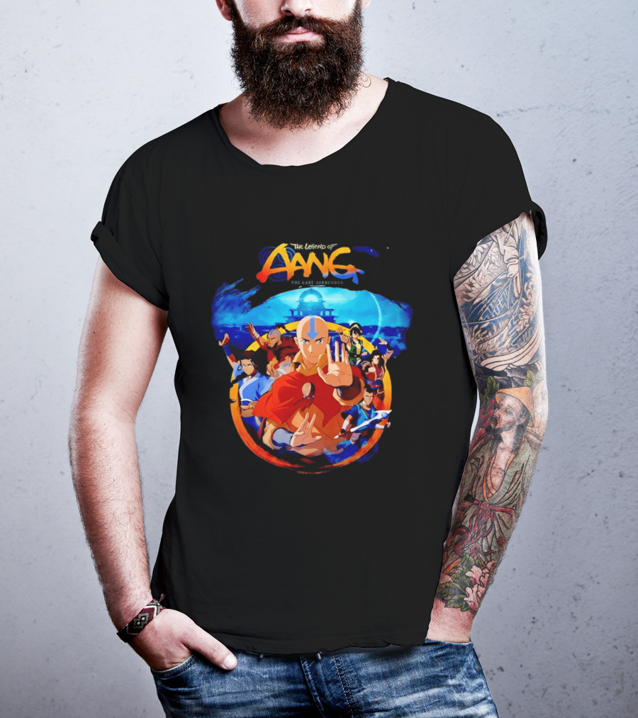 The Legend Of Aang The Last Airbender Team Avatar T-Shirt