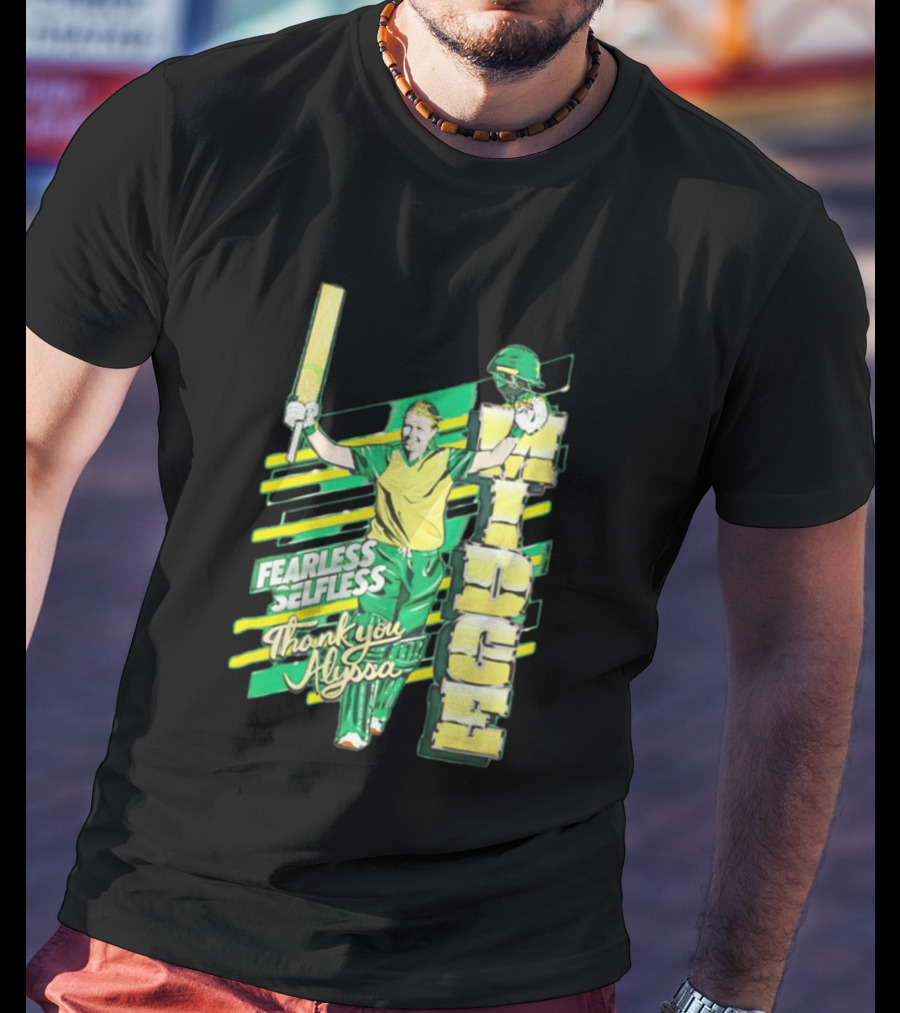 Fearless Selfless Thank You Alyssa Cricket Midge T-Shirt