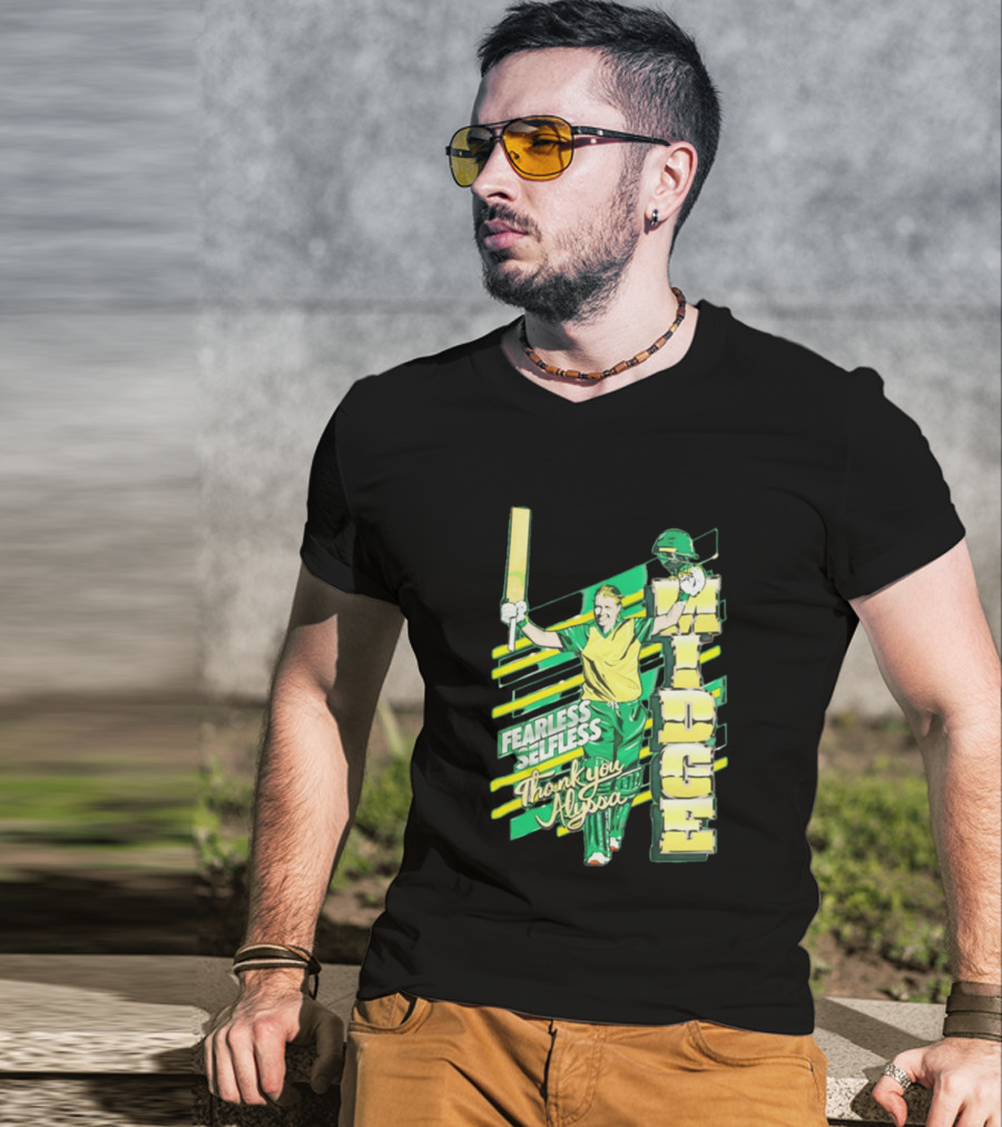Fearless Selfless Thank You Alyssa Cricket Midge T-Shirt