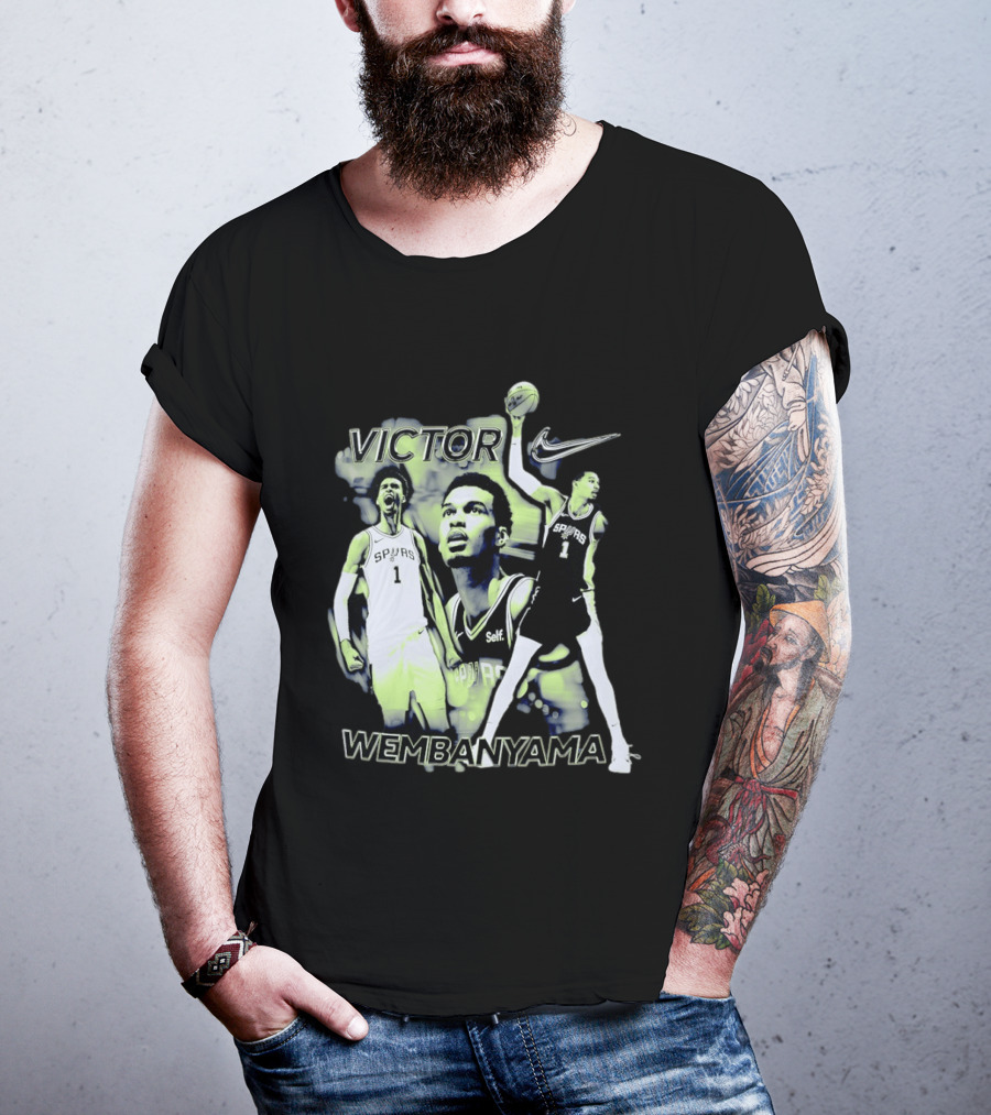 Victor Wembanyama San Antonio Spurs Nike Basketball T-Shirt