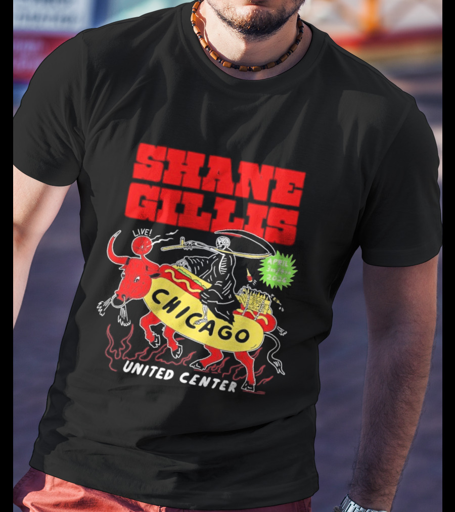 Shane Gillis Chicago April 3 4 2026 United Center T-Shirt