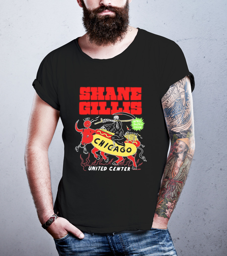 Shane Gillis Chicago April 3 4 2026 United Center T-Shirt