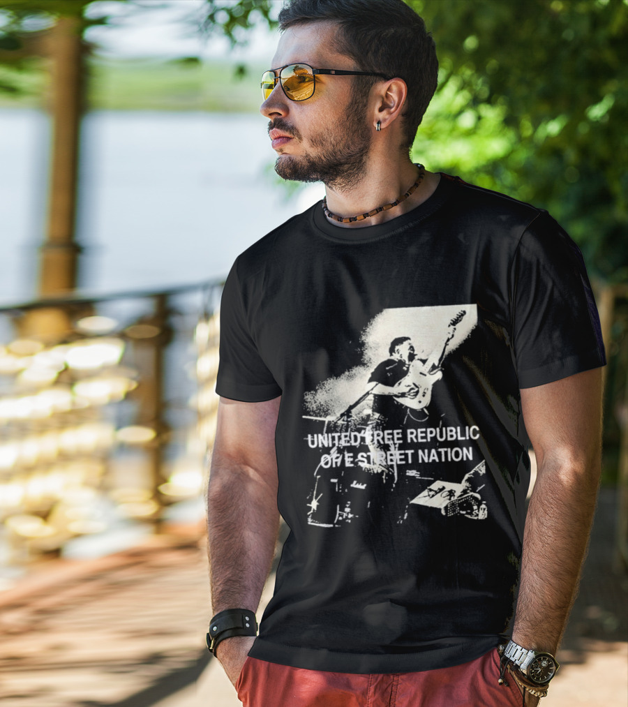 Bruce Springsteen 2026 Land Of Hope And Dreams American Tour United Free Republic One Street Nation T-Shirt