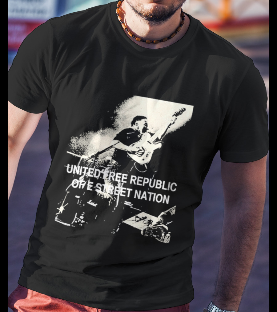 Bruce Springsteen 2026 Land Of Hope And Dreams American Tour United Free Republic One Street Nation T-Shirt
