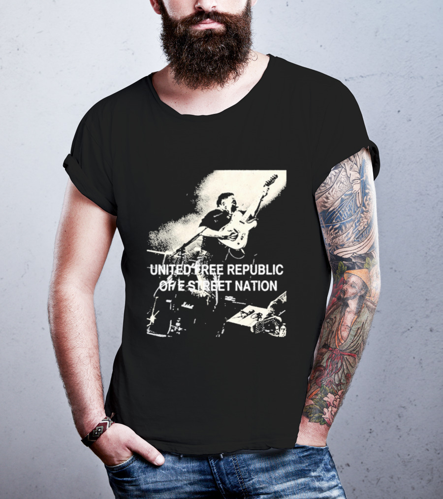 Bruce Springsteen 2026 Land Of Hope And Dreams American Tour United Free Republic One Street Nation T-Shirt