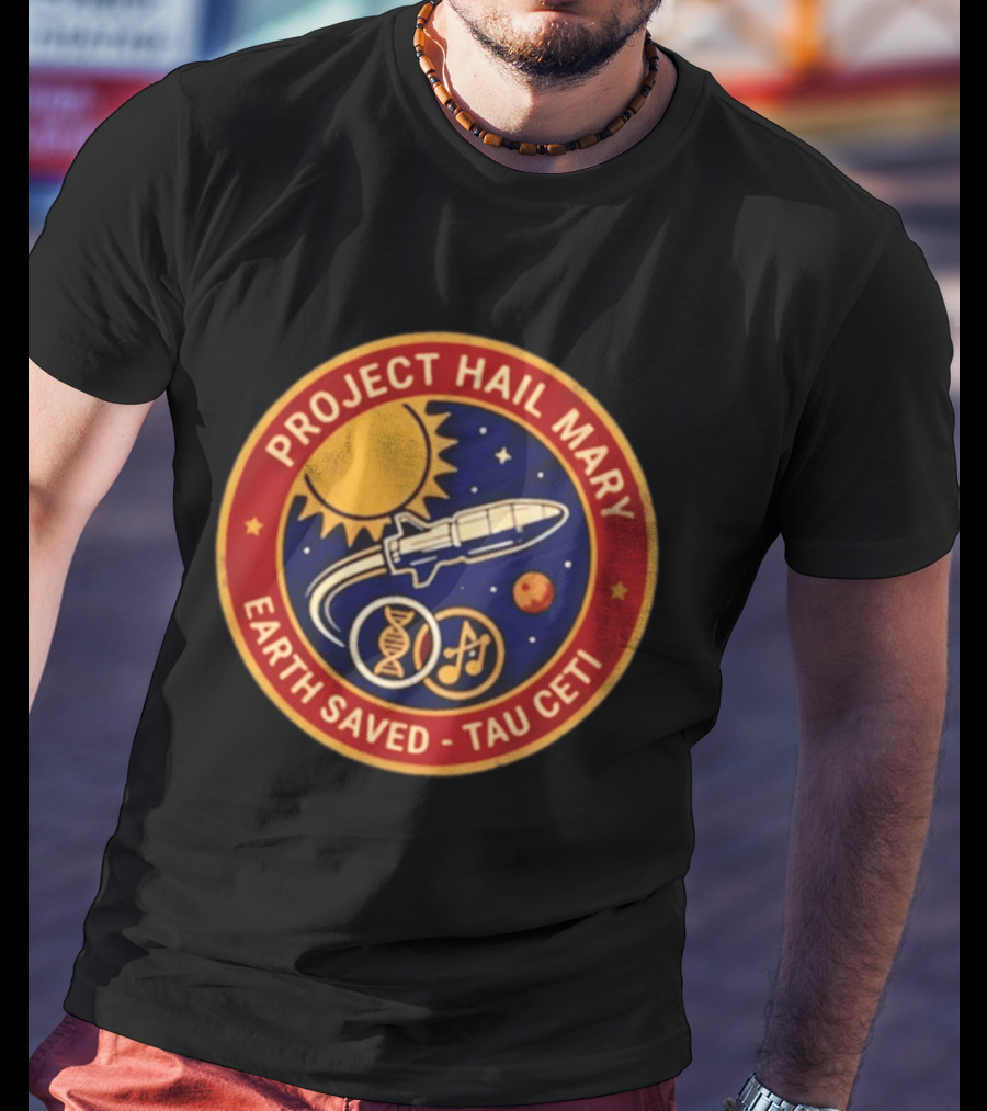 Project Hail Mary Earth Saved Tau Ceti T-Shirt