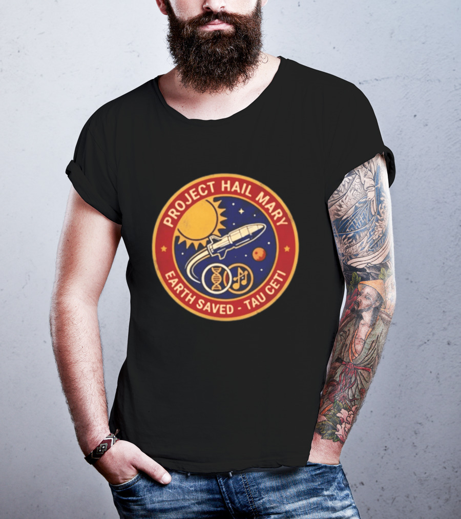 Project Hail Mary Earth Saved Tau Ceti T-Shirt