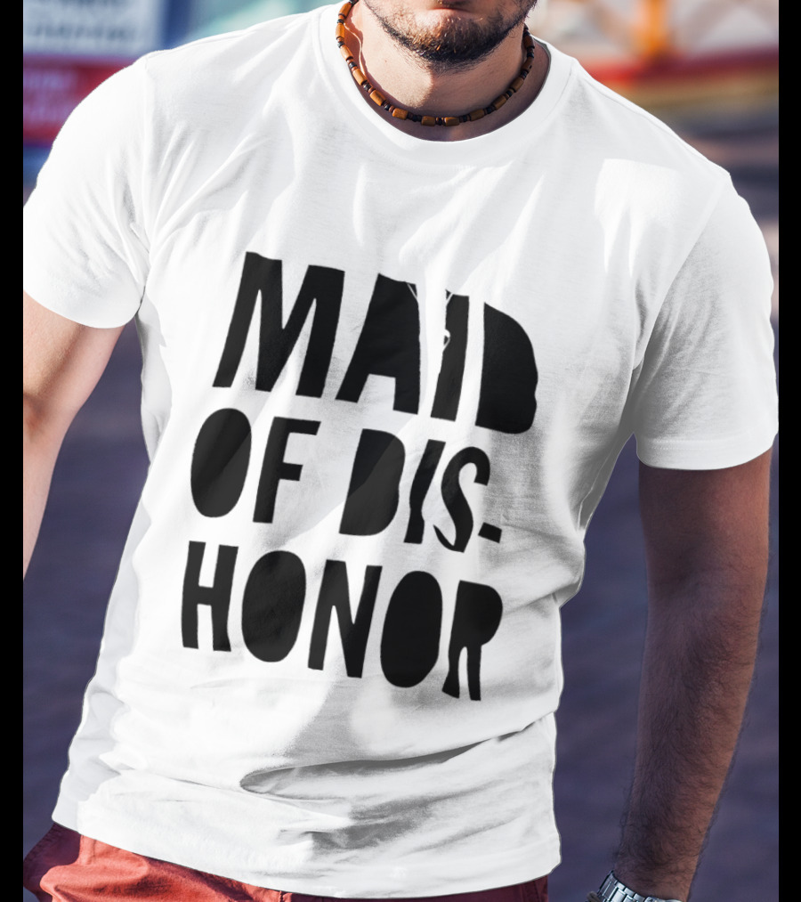 Maid Of Dishonor Bridesmaid Humor T-Shirt