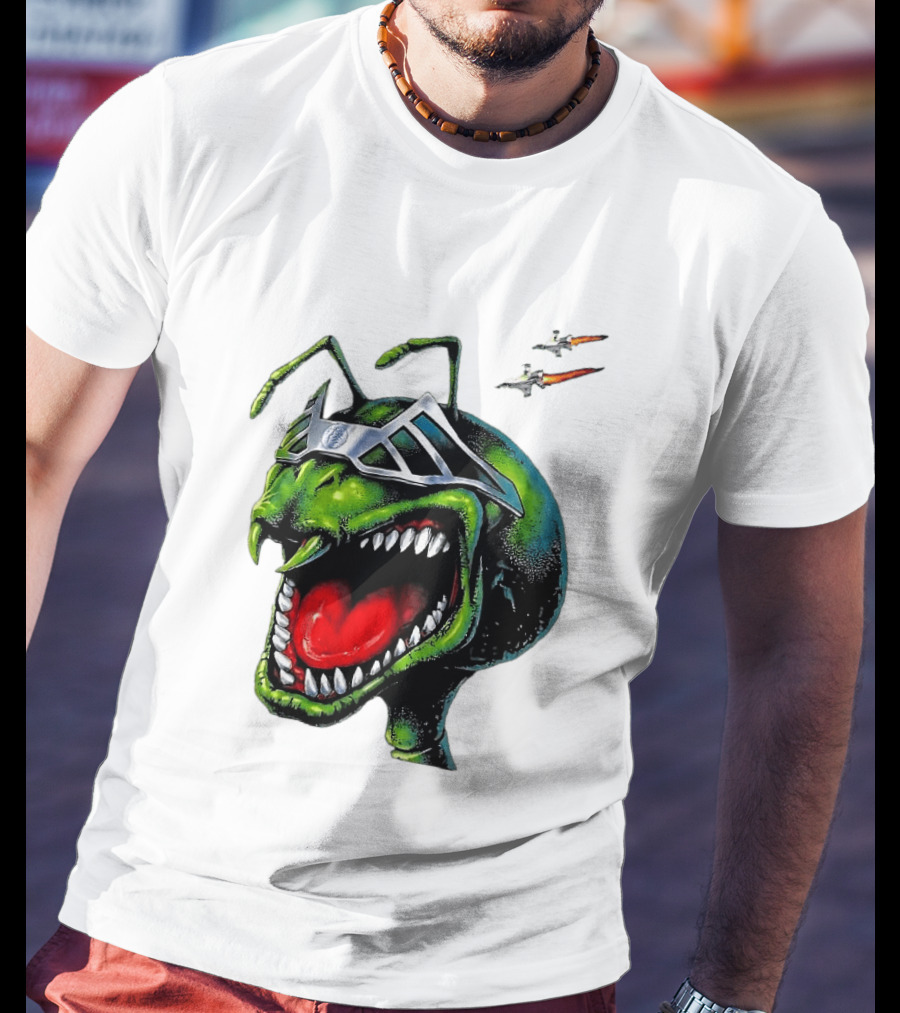 Hellstar Anthony Edwards Ant Man Alien Creature With Sunglasses And Spacecrafts T-Shirt