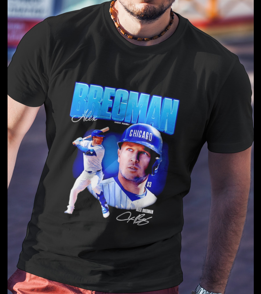 Bregman Alex Chicago #3 Baseball MLB T-Shirt