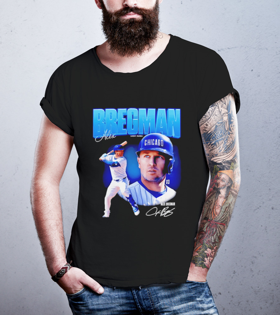 Bregman Alex Chicago #3 Baseball MLB T-Shirt