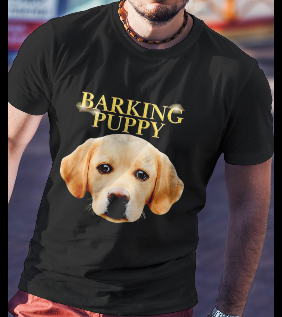 Barking Puppy Marley And Me Dog Labrador Retriever T-Shirt