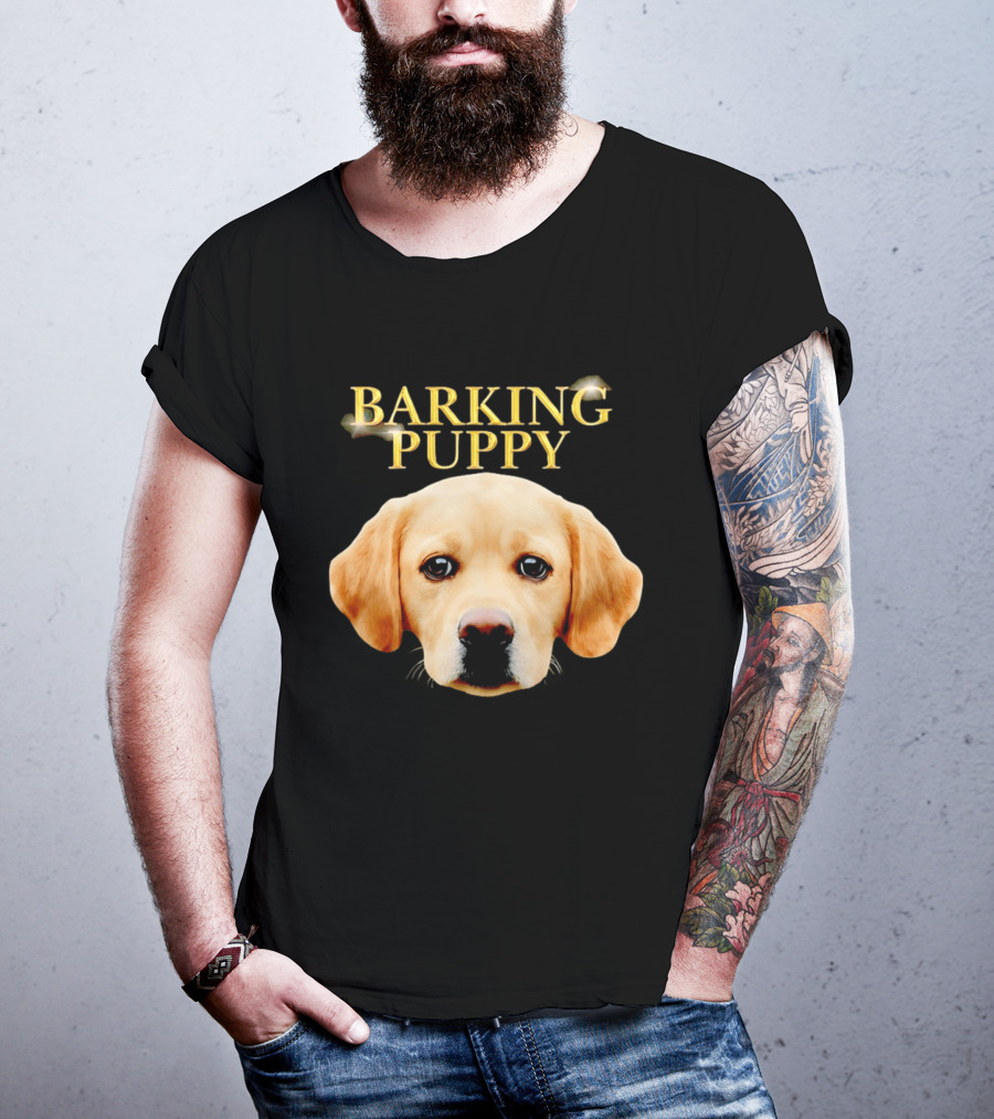 Barking Puppy Marley And Me Dog Labrador Retriever T-Shirt