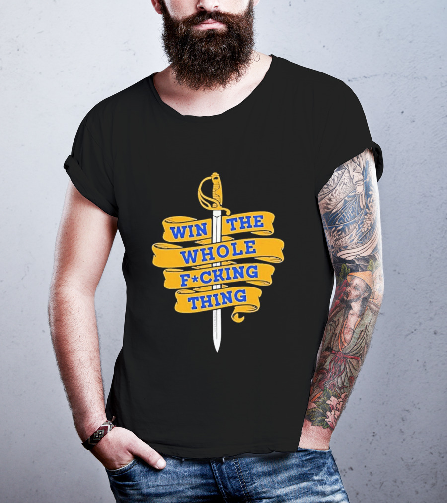 Buffalo Sabers Win The Whole F*cking Thing Sword T-Shirt