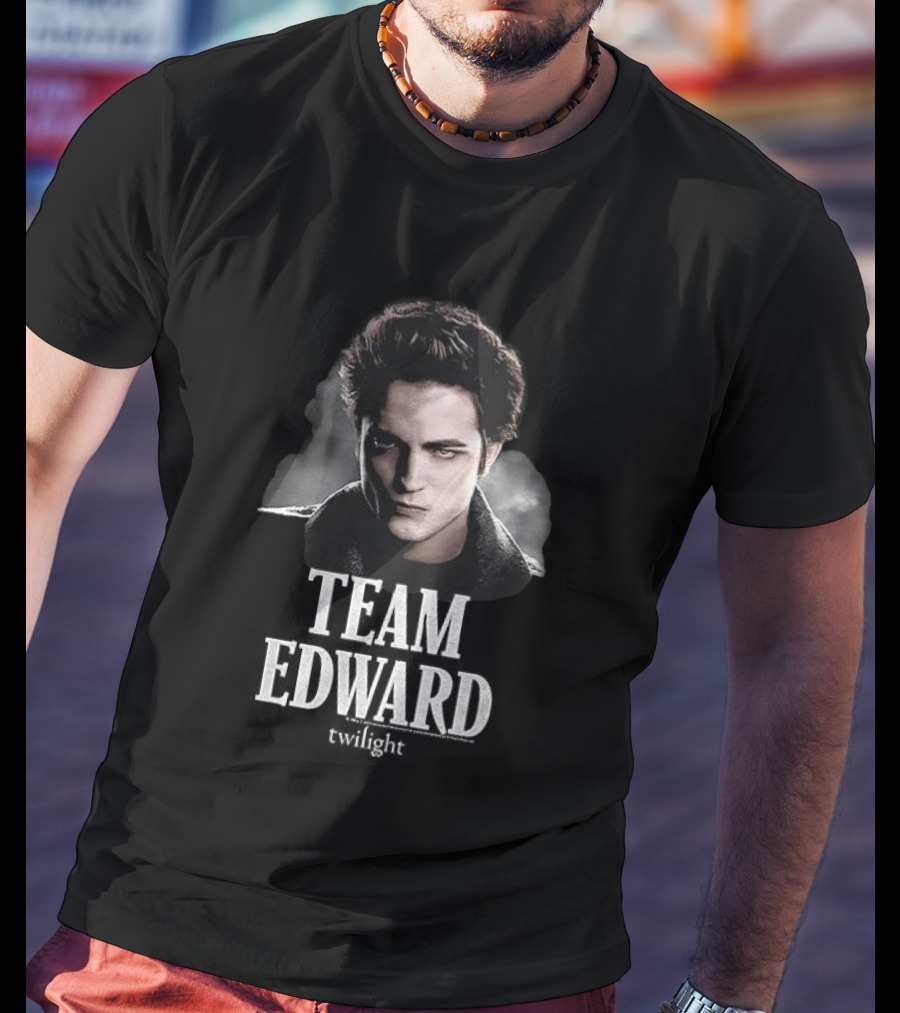 Team Edward Cullen Twilight Saga Vampire Fan T-Shirt