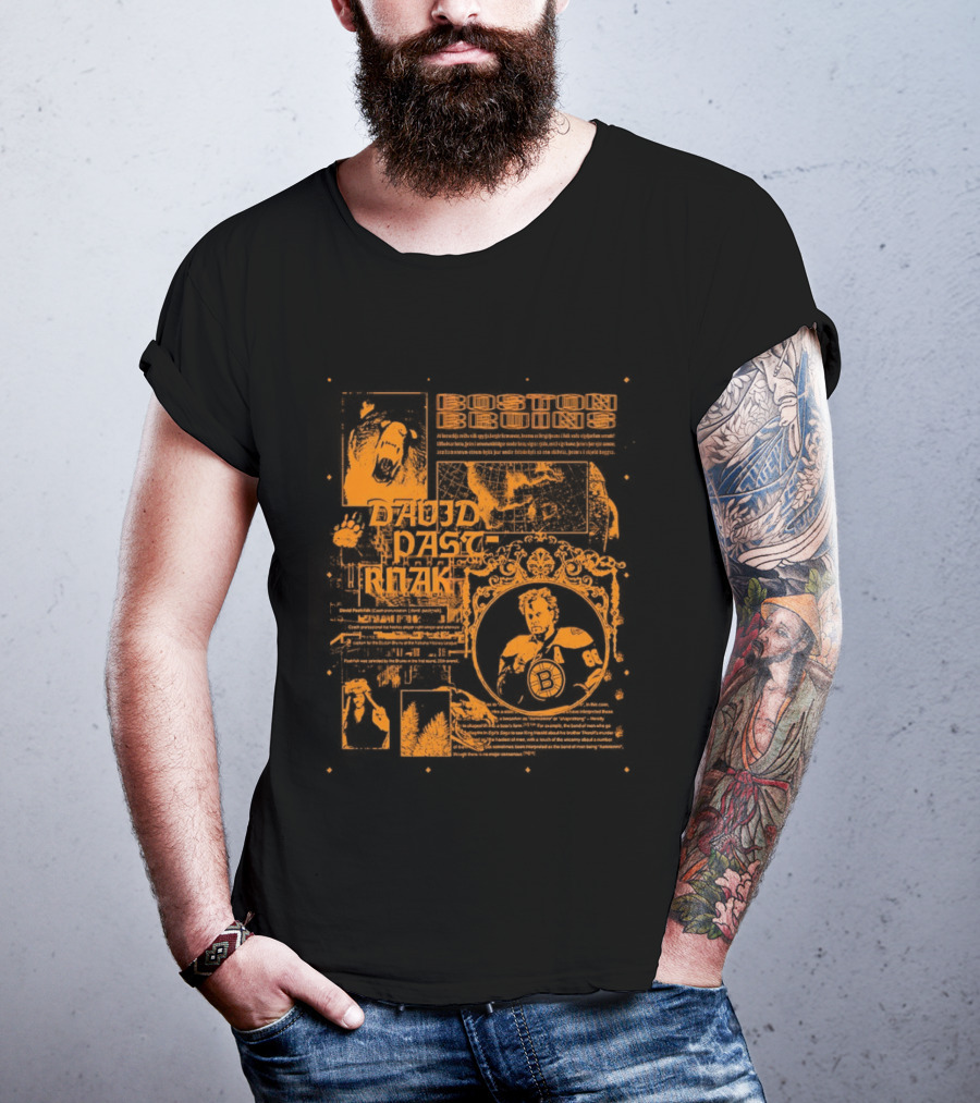 Boston Bruins David Pastrnak NHL Player 88 T-Shirt